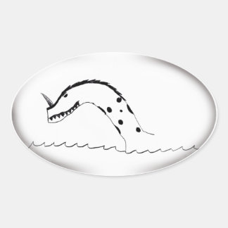 Sea Monster Sticker