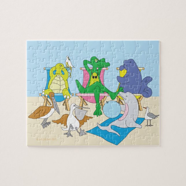 Sea Natives 8x10 Jigsaw Puzzle (Horizontal)