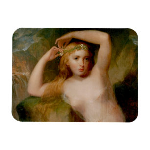 Sea Nymph (by Thomas Sully) Magnet