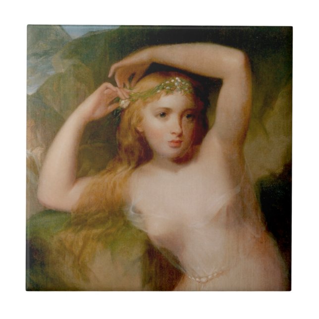 Sea Nymph (by Thomas Sully) Tile (Front)