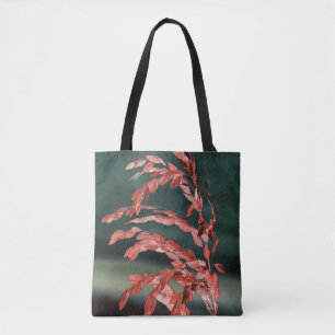Sea Oats Abstract Tote Bag