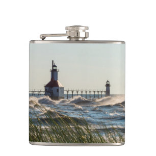 Sea Oats And St Joseph Flask