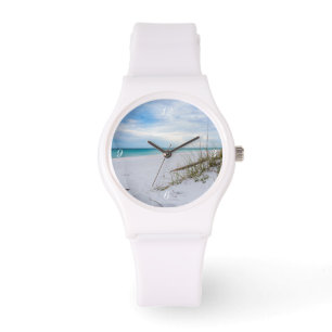 Sea Oats And White Sand Beach Morning Watch