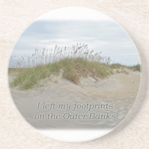 Sea Oats on Sand Dune Outer Banks NC Coaster