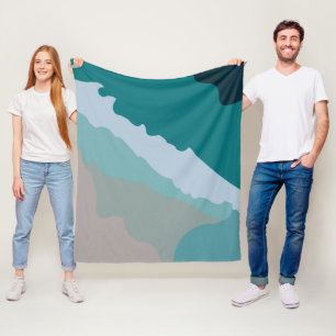 Sea Ocean Beach     Fleece Blanket