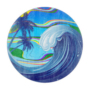 Sea Ocean big Wave Water  Cutting Board