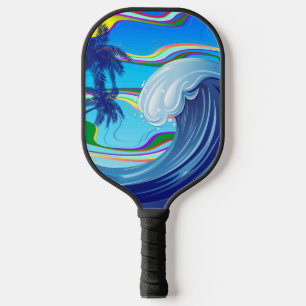 Sea Ocean big Wave Water Pickleball Paddle
