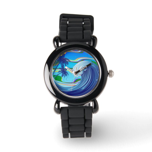 Sea Ocean big Wave Water watches (Front)