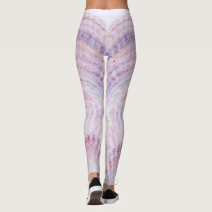 Sea Ocean Shell texture structure details Leggings
