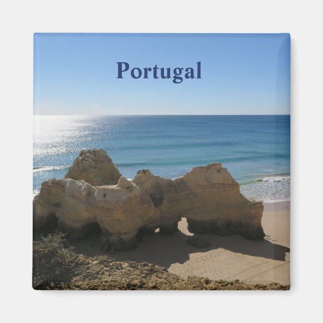 sea, ocean, water, nature, landscape, beach,  magnet (Front)