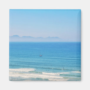 Sea Ocean Waves Yacht Surfing Sky Magnet
