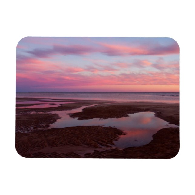 Sea Of Cortez At Dusk Magnet (Horizontal)