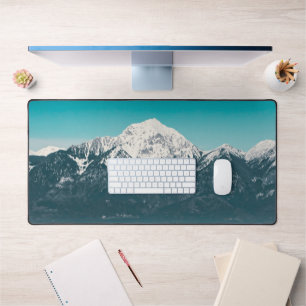 Sea of fog beneath the mountain desk mat