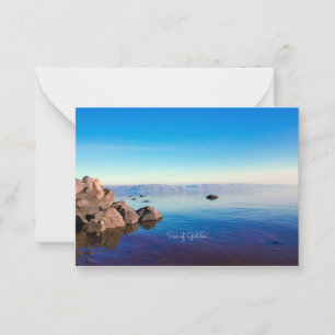 Sea of Galilee, Card