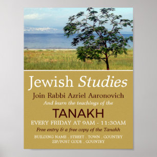 Sea of Galilee, Israel, Judaism, Jewish Studies Poster