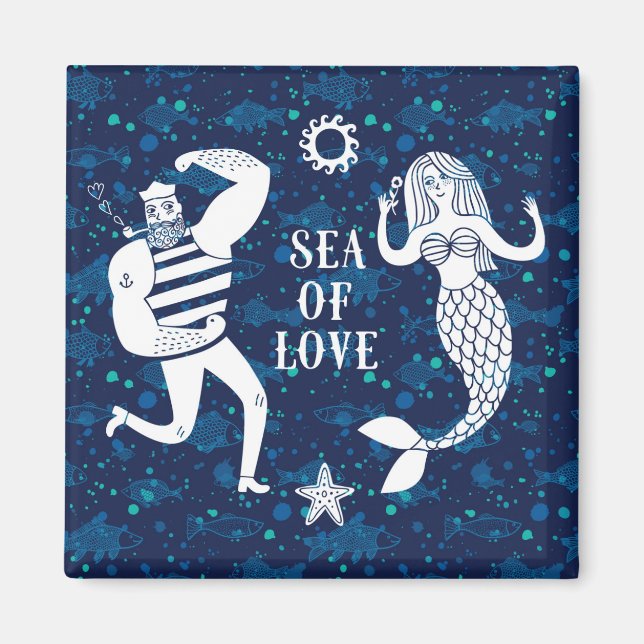 Sea Of Love Poster Magnet (Front)