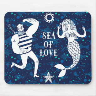 Sea Of Love Poster Mouse Pad