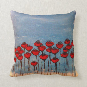 Sea of Poppies Cushion