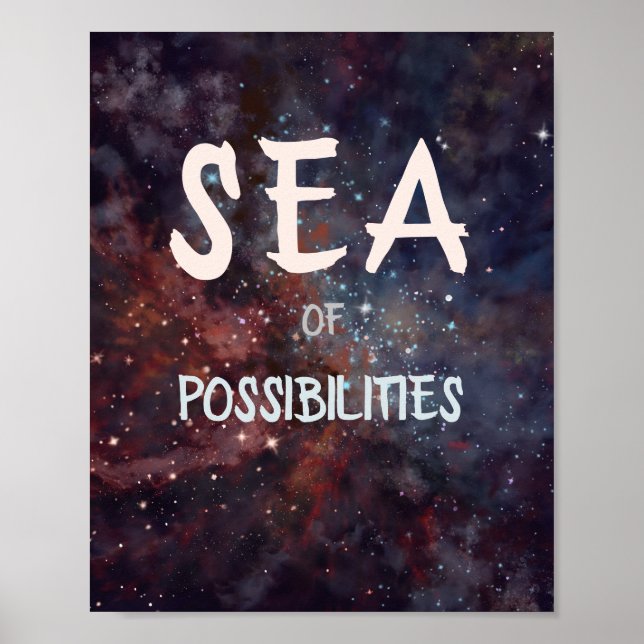 sea of possibilities stardust poster (Front)