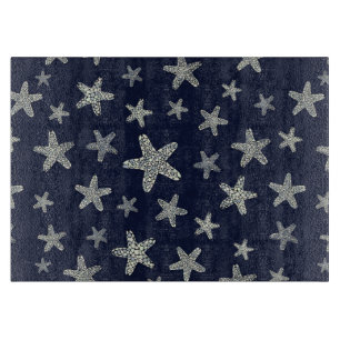 Sea Of Starfish Pattern Cutting Board