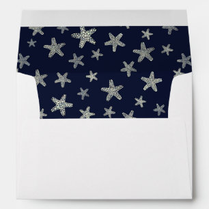 Sea Of Starfish Pattern Envelopes