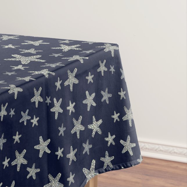 Sea Of Starfish Pattern Tablecloth (In Situ)