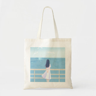Sea of Stillness (Girl Version) Tote Bag