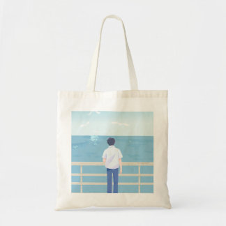 Sea of Stillness (Male Version) Tote Bag