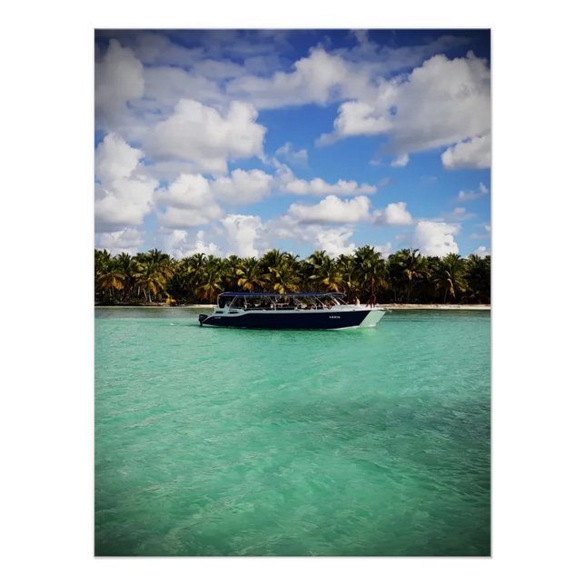 Sea of ​​the Dominican Republic Poster (Front)