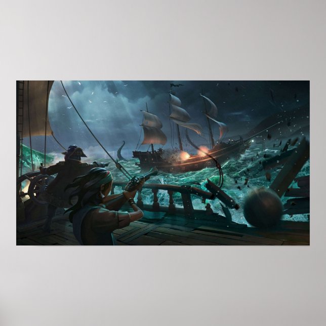 Sea Of Thieves Artwork Poster (Front)
