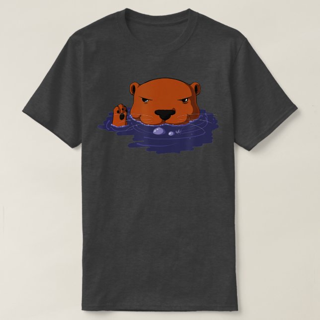 Sea Otter Animal Lover Sea Otter  T-Shirt (Design Front)