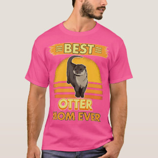 Sea Otter Best Otter Mum Ever T-Shirt