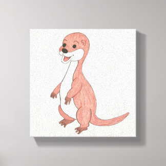 Sea Otter  Canvas Print