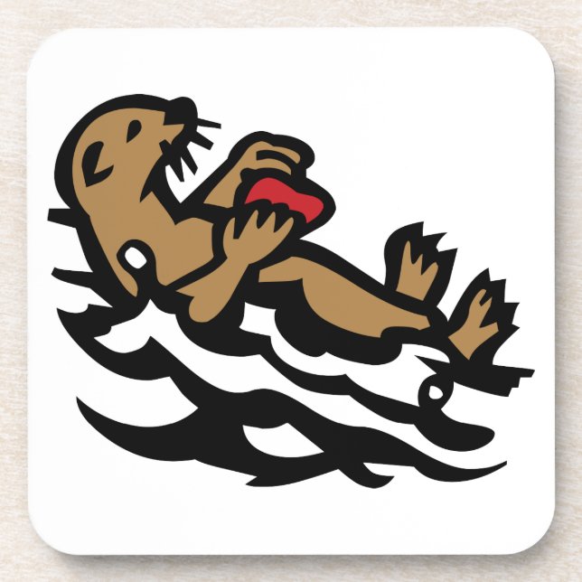 Sea otter coaster (Front)