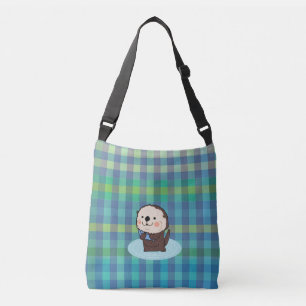 sea otter crossbody bag