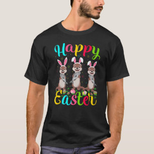 Sea Otter Easter Egg Bunny Sea Otter Happy Easter T-Shirt