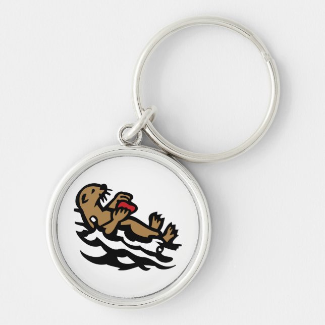 Sea otter key ring (Front)