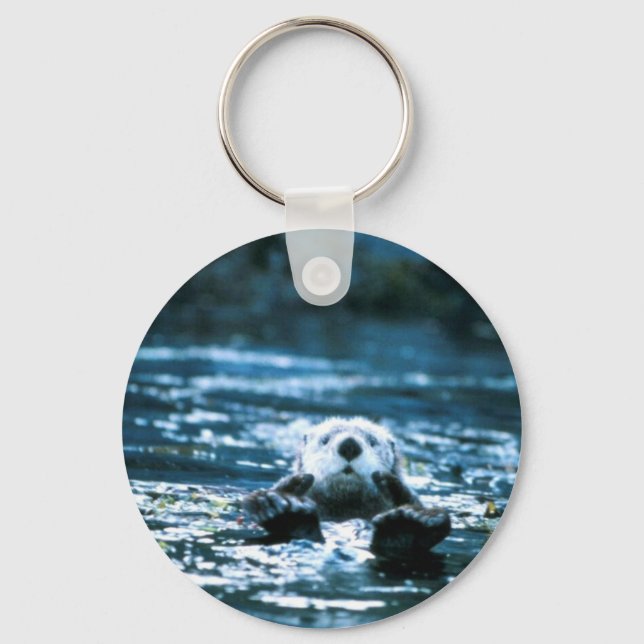 Sea Otter Key Ring (Front)