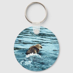 Sea Otter Key Ring