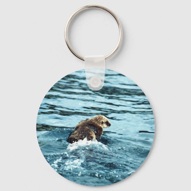 Sea Otter Key Ring (Front)