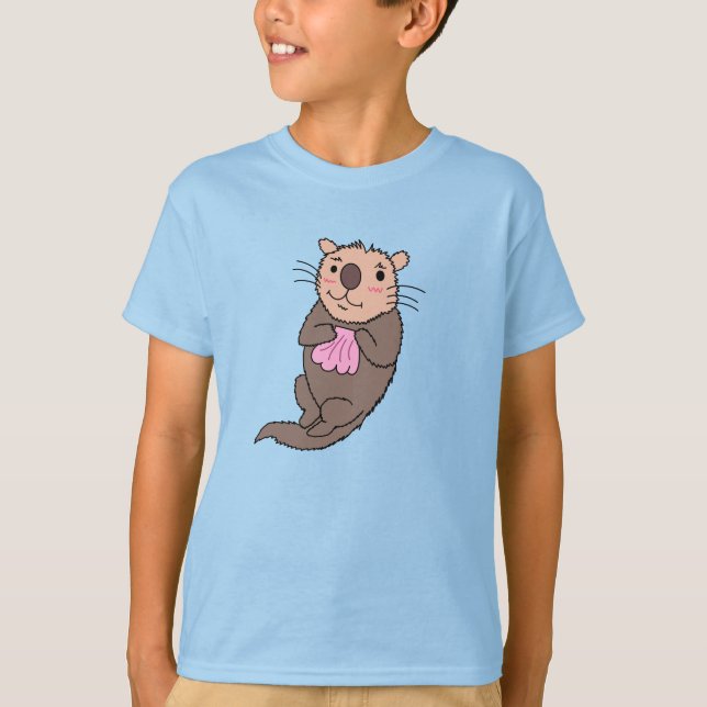 Sea Otter Kid Shirt (Front)