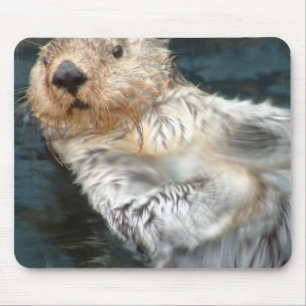 Sea Otter Mouse Pad