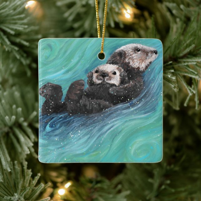 Sea Otter Ornament (Tree)