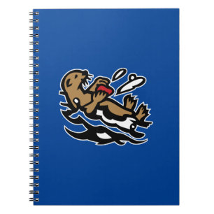 Sea otter spiral notebook