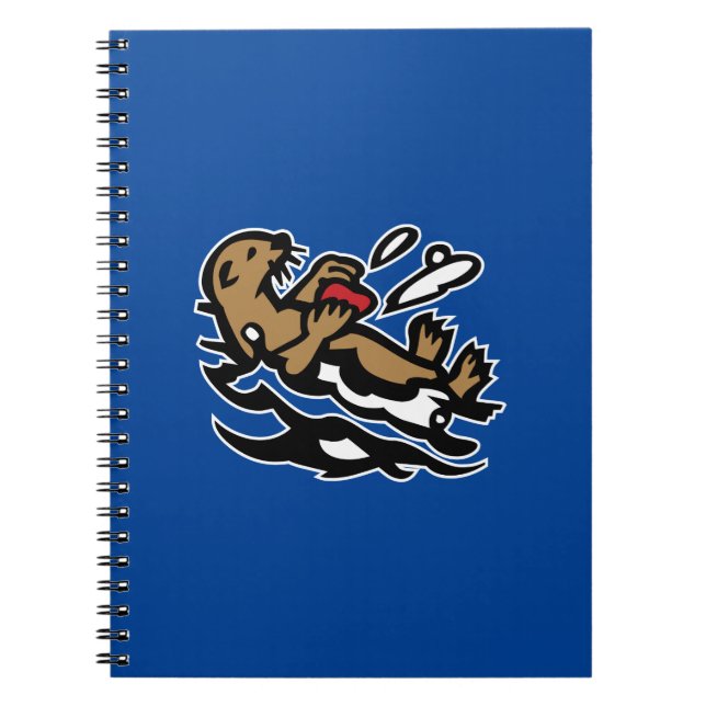 Sea otter spiral notebook (Front)