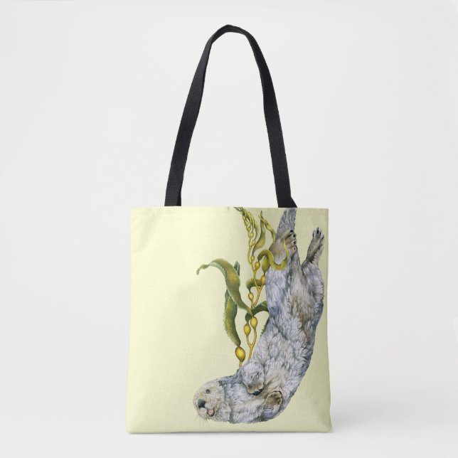 Sea Otter Tote Bag (Front)