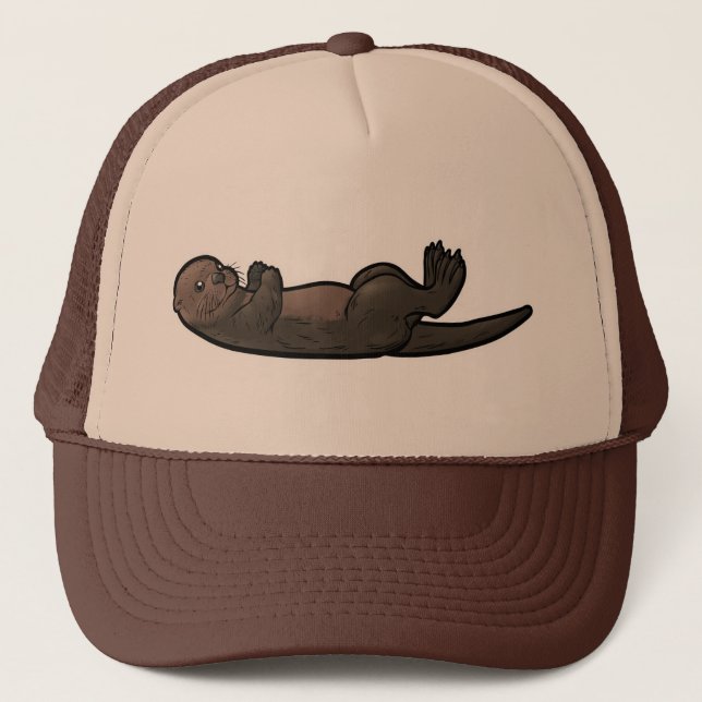 Sea Otter Trucker Hat (Front)