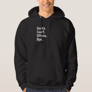 Sea Otter Vintage Sunset Retro Cute Women's River Hoodie