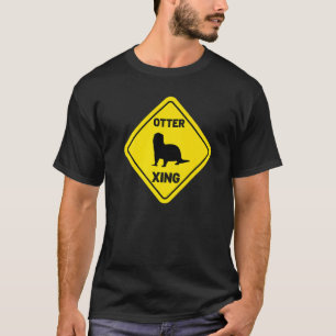 Sea Otter Xing Animal Women's River Otter T-Shirt