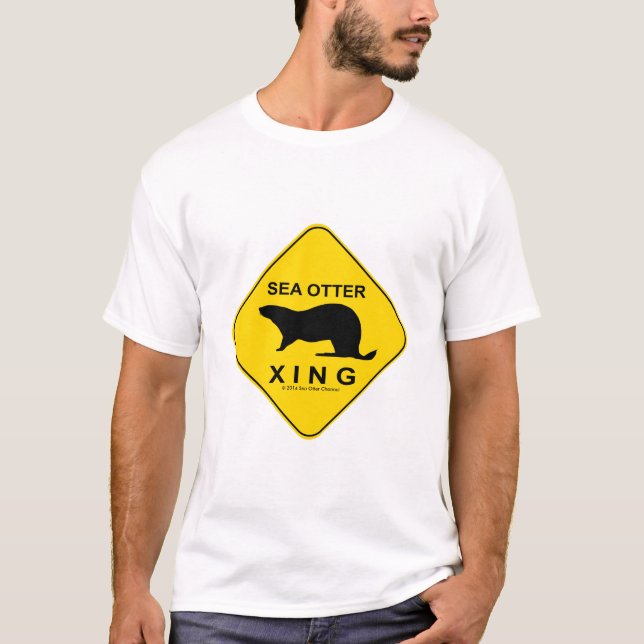 Sea Otter Xing T-Shirt (Front)